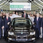 SKODA feiert: 14 Millionen Fahrzeuge produziert