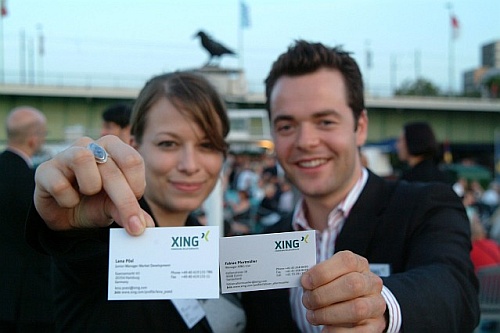 Auf den XING Regionaltreffen in Köln sind auch stets Admins aus der XING Zentrale Hamburg dabei. Foto: Business-Echo.de