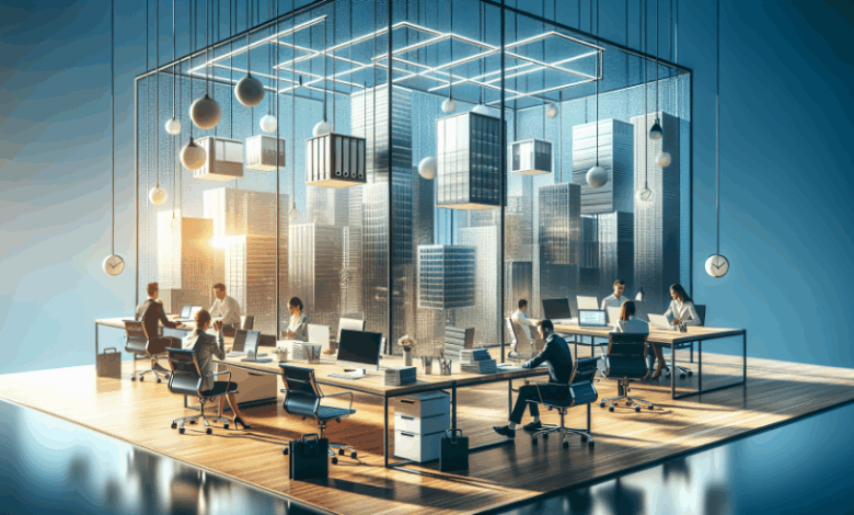 Effizienzsteigerung im Büro.