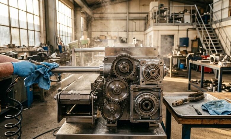 Maschinenwartung ohne Chemikalien im Mittelstand.