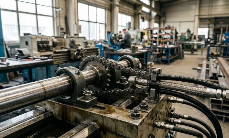 Kraftübertragung im Sondermaschinenbau.